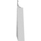 Ekena Millwork Acorn Architectural Grade PVC Pediment, 74"W x 18-1/2"H x 2-3/4"P (Pitch 6/12) PEDPS074X185ACR00 - alternate 6